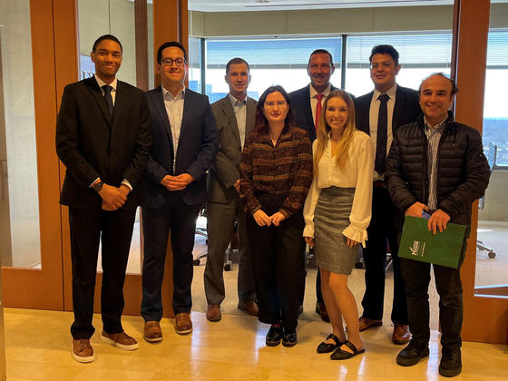 Financial Planning and Wealth Management students visit SEIA on Career Day.